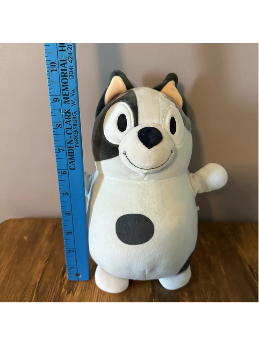 Jazwares Hug Mees Bluey Plush by Squishmallows – Muffin – 10''
